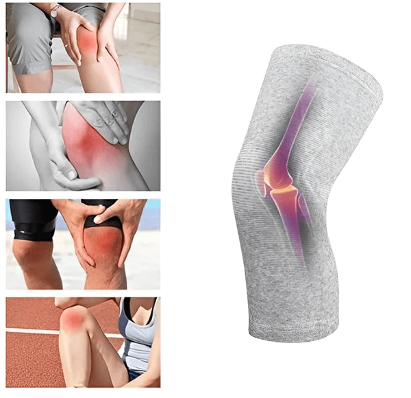 3-Zone Support Knee Braces - Reduces Pain While Moving & Sleeping