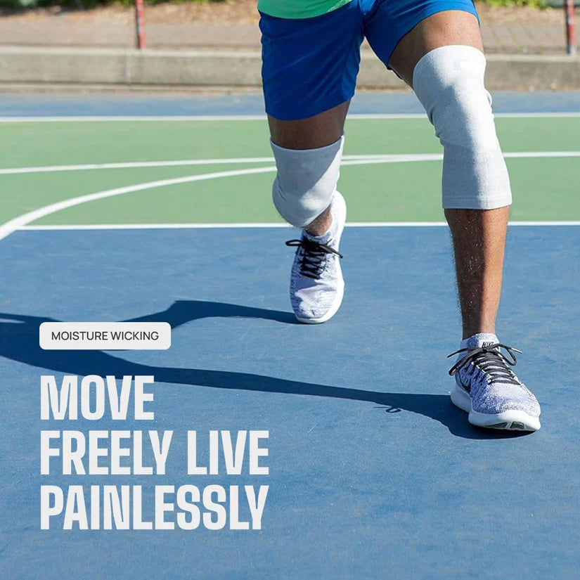 3-Zone Support Knee Braces - Reduces Pain While Moving & Sleeping