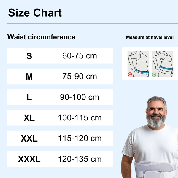 Adjustable 3-Level Heated Instant Back Pain Relief Belt